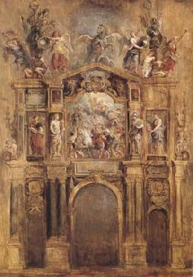 Peter Paul Rubens The Arch of Ferdinand (mk27) Germany oil painting art